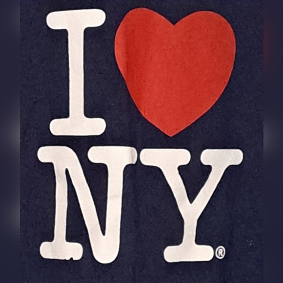 I ❤️ NY T-Shirt - Bought in NY City - Navy - 100% Cotton - Size Youth XL - EUC - Picture 3 of 3